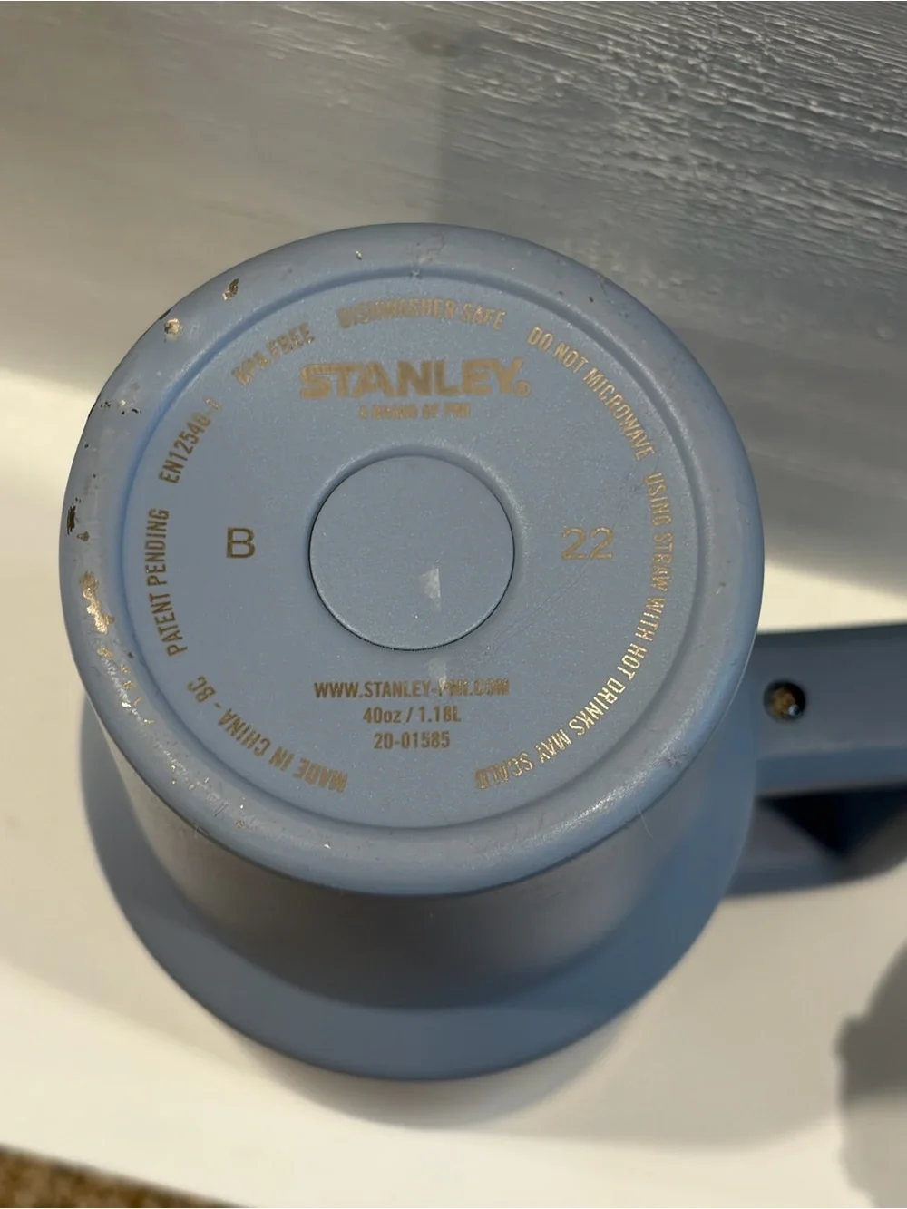 Stanley 40oz blue - Picture 6 of 10